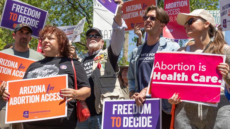 Arizona for Abortion Access, campaigning for a ballot initiative to enshrine abortion rights in the state constitution
