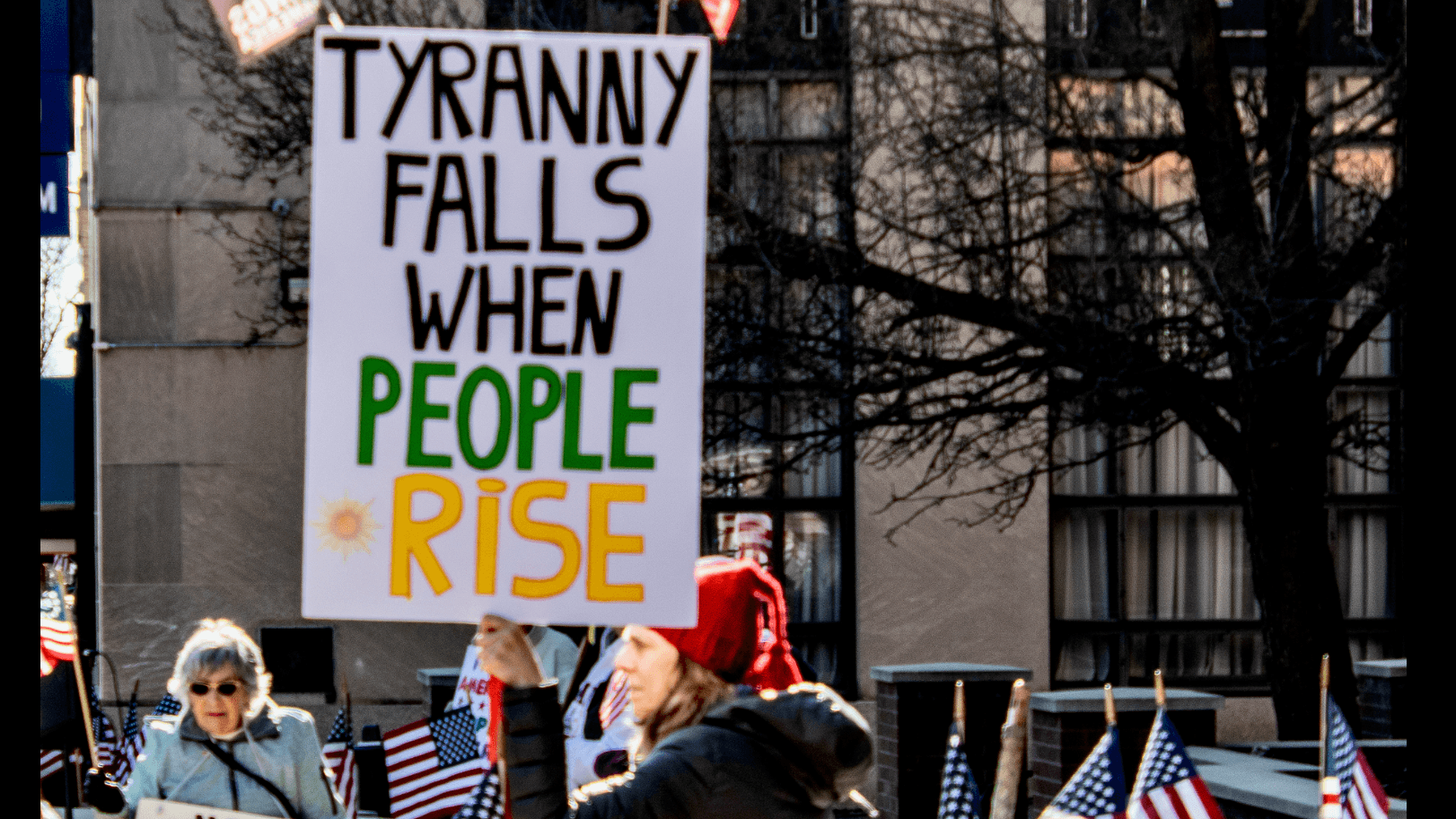Photo: Action Together NEPA No Kings 3 rally in Bloomsburg, PA.
