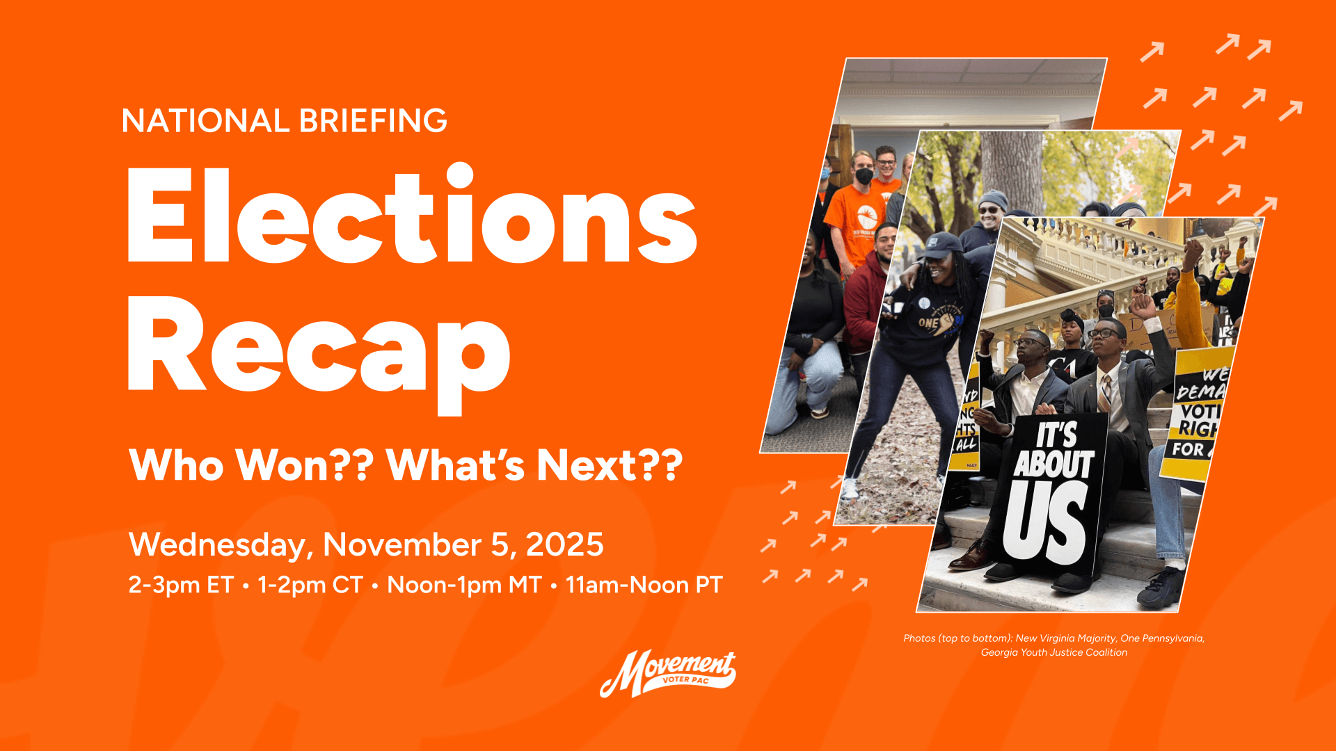 Elections Recap briefing