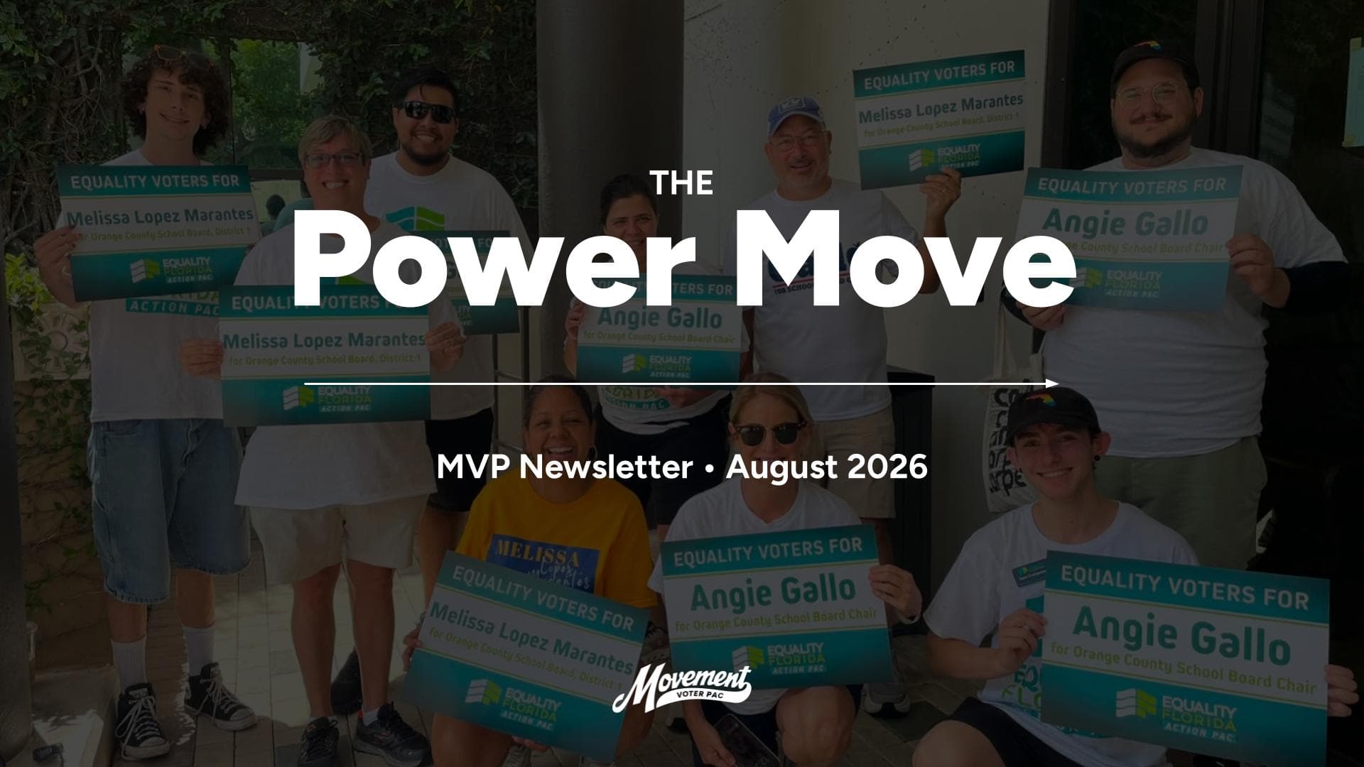The Power Move: Polls open in 22 days (MVP Aug Newsletter)