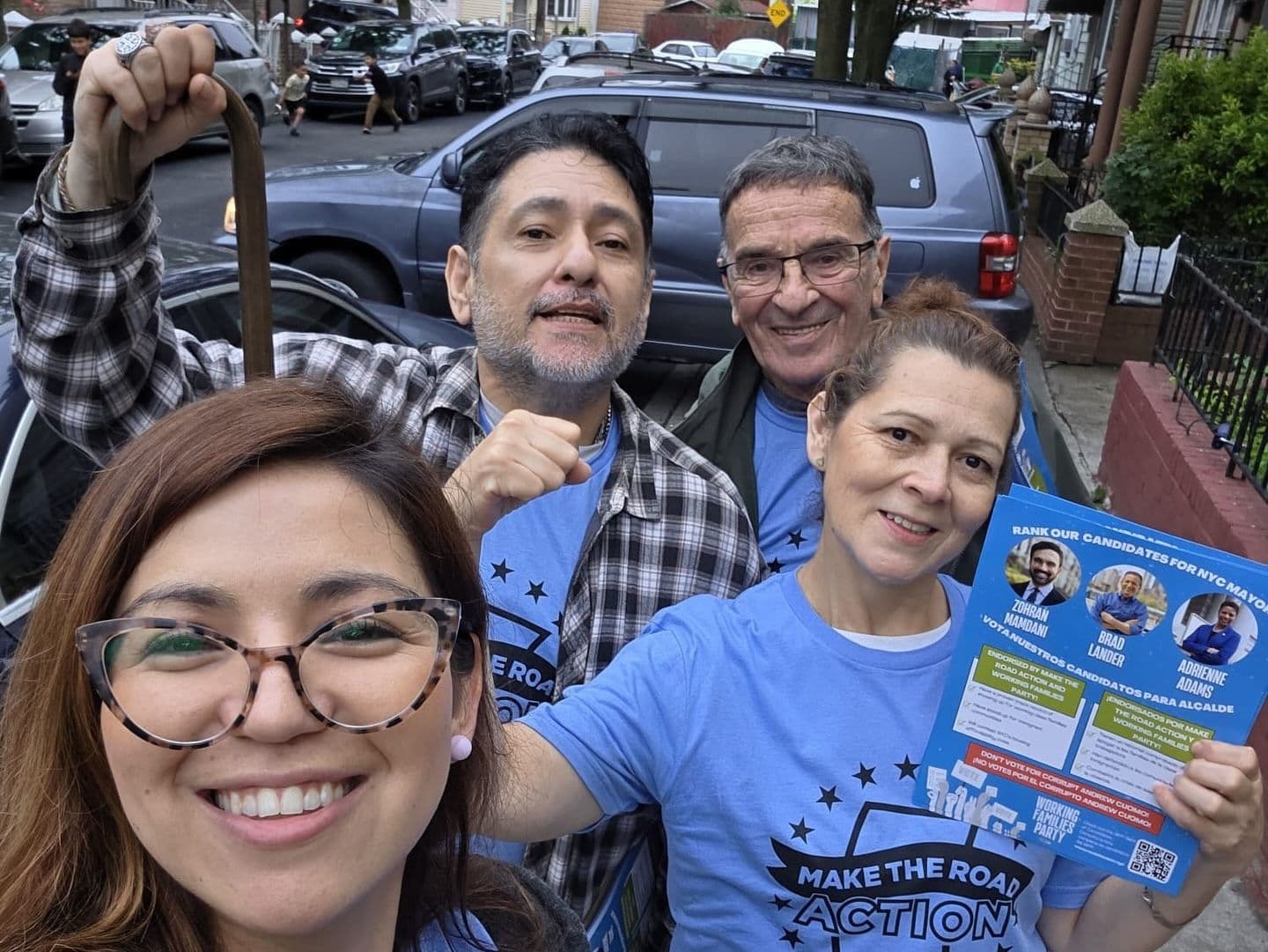 Make the Road Action New York - Canvassing for NYC Mayoral Primary