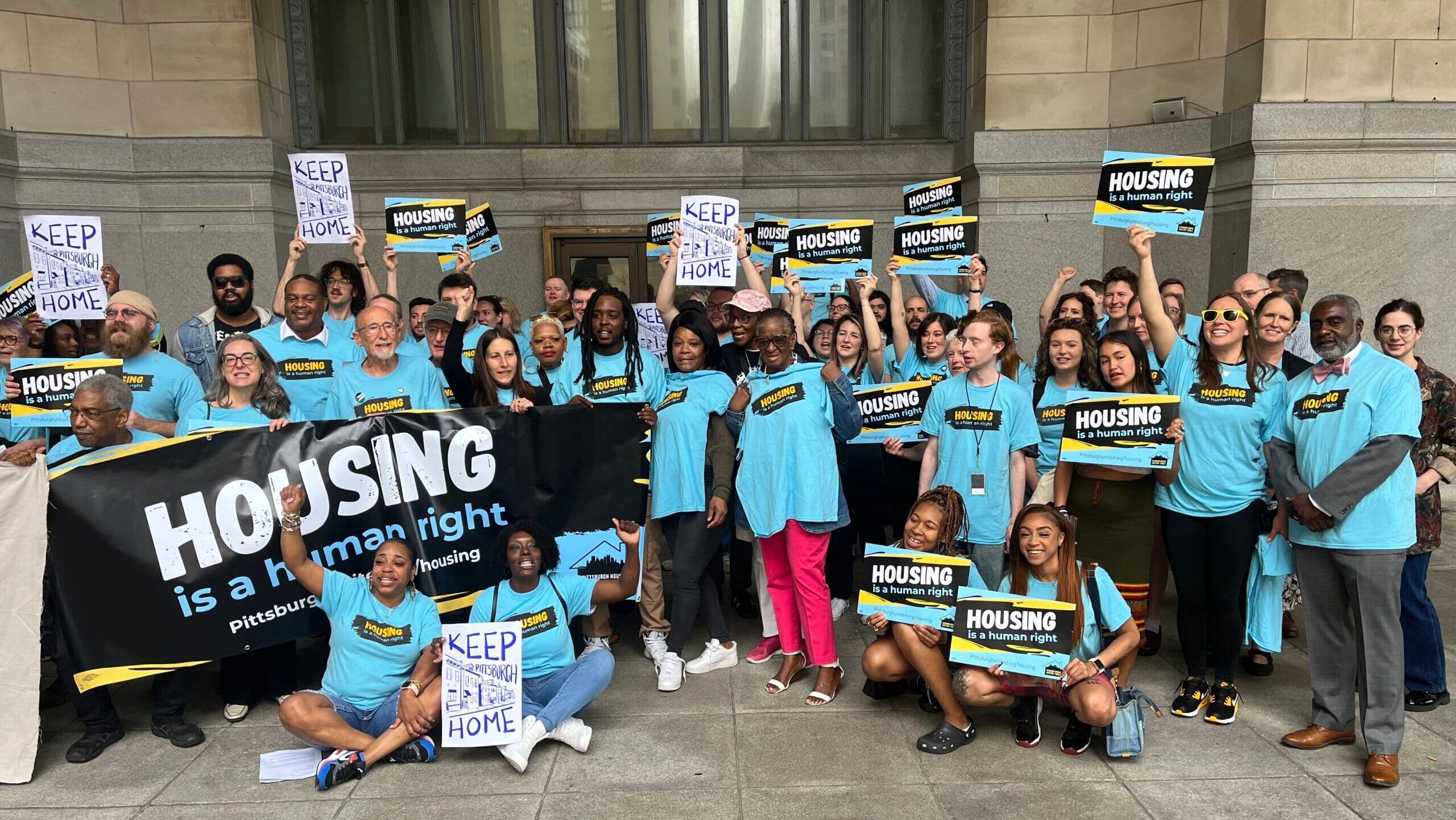 Pennsylvania United - Right to Counsel rally in Pittsburgh