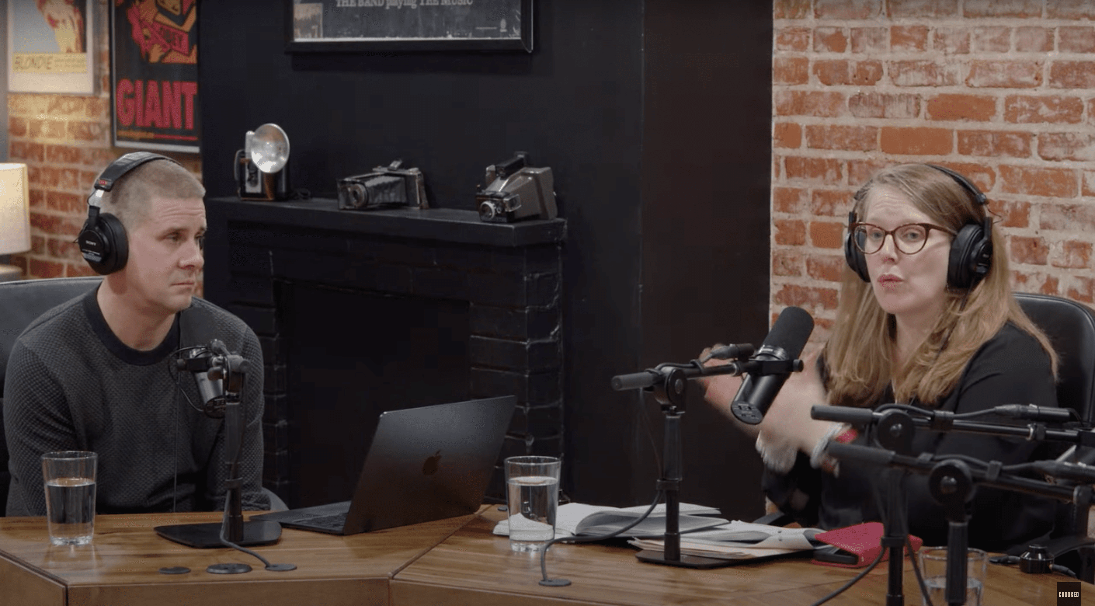 Pod Save America – 2024-11-26 – The Harris Campaign On What Went Wrong – Screenshot of Jen O'Malley Dillon speaking