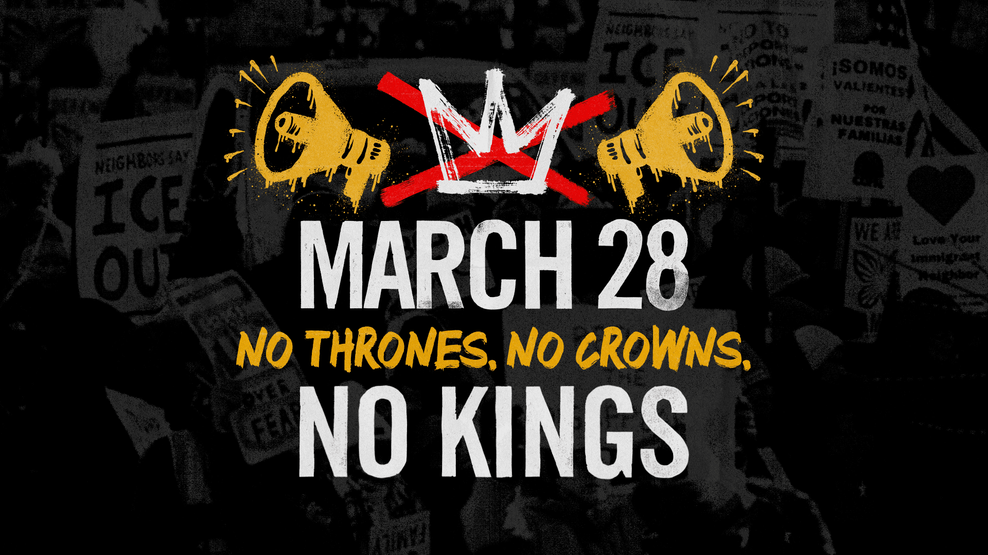 Graphic: Mark your calendars for No Kings 3 on March 28.