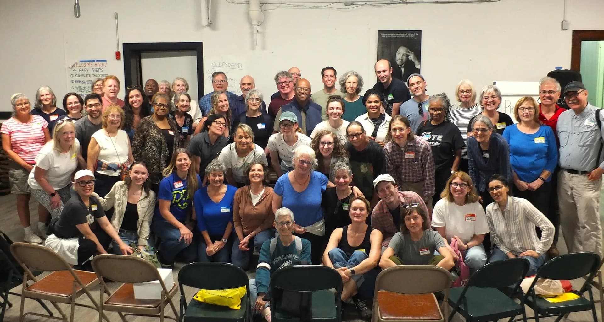 Changing the Conversation Together - Deep canvassers gather on biggest canvass day