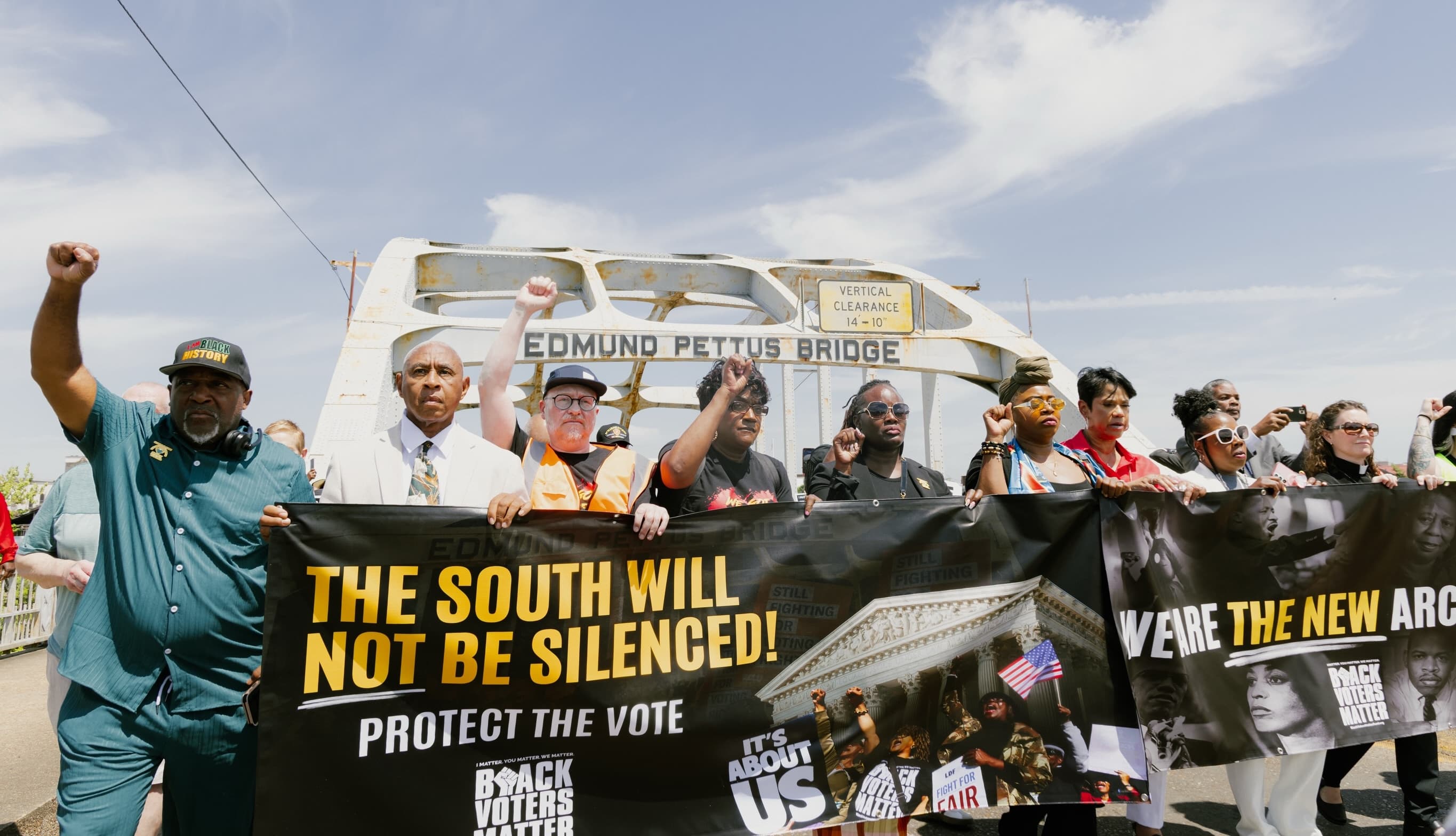 Photo: Black Voters Matter Fund, “All Roads Lead to the South” voting rights rally in Montgomery, Alabama, 5/17/2026. (Credit: photojones.co)